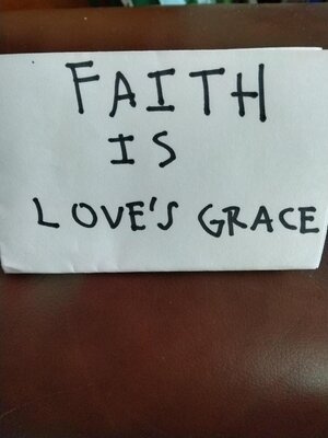 cover image of Faith is Love's Grace
